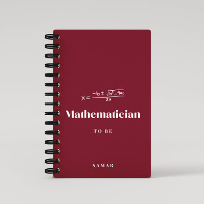 Mathematician To Be - Student Planner