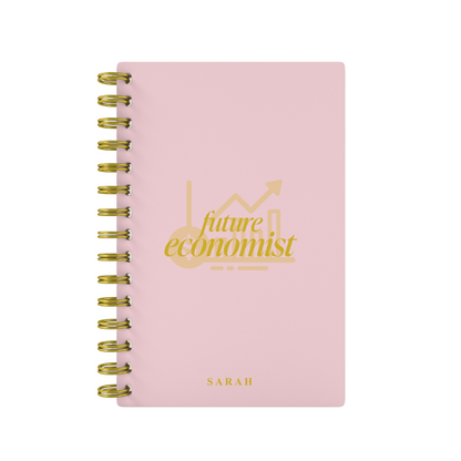 Future Economist - Foil Lined Notebook