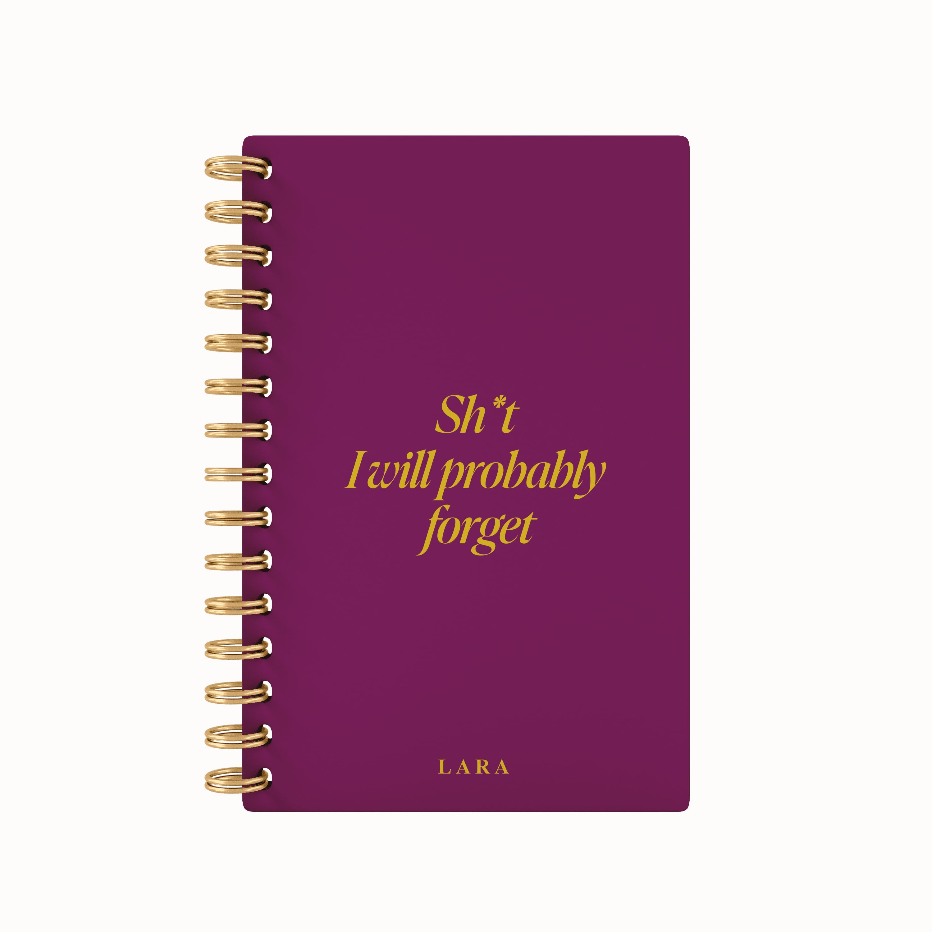 Sh*t I'll Forget Foil 2026 Daily Planner