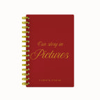 Our Story in Pictures ScrapBook - Red