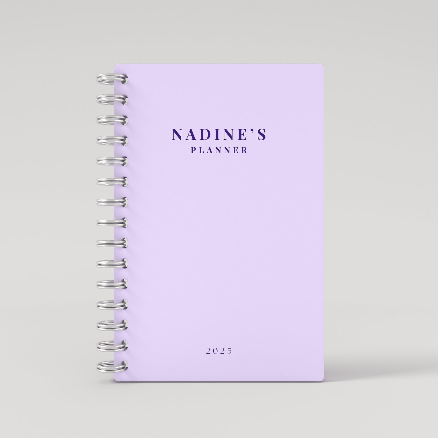 Solid Name 2025 Daily Planner