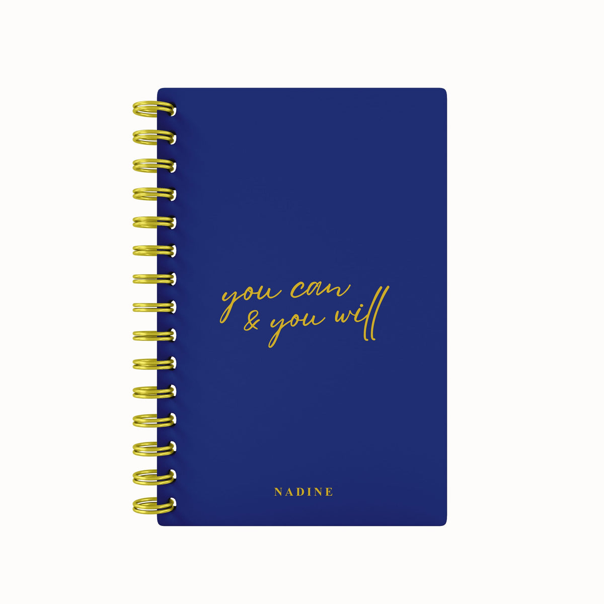 You Can & You Will Foil Undated Daily Planner