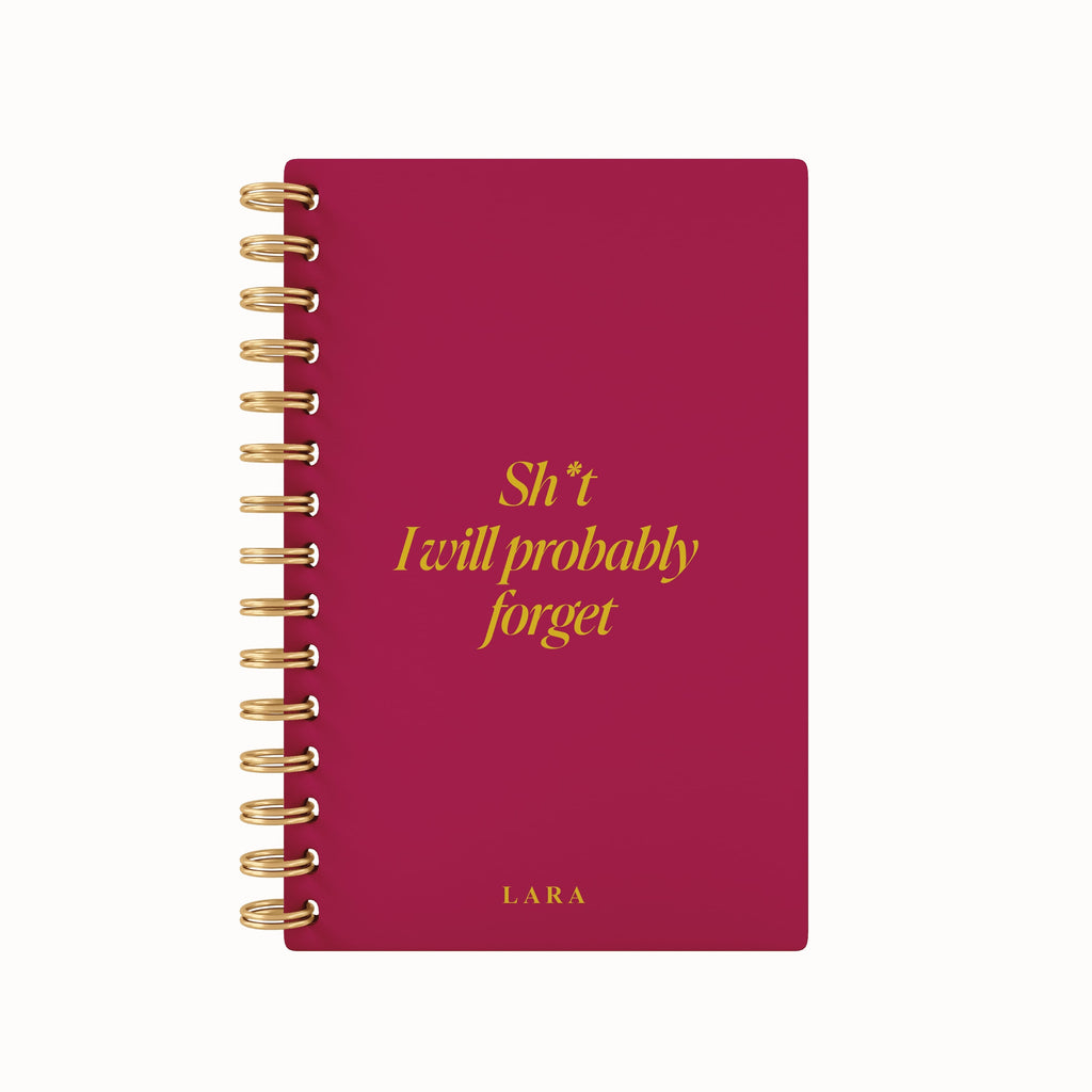 Sh*t I'll Forget Foil 2026 Daily Planner