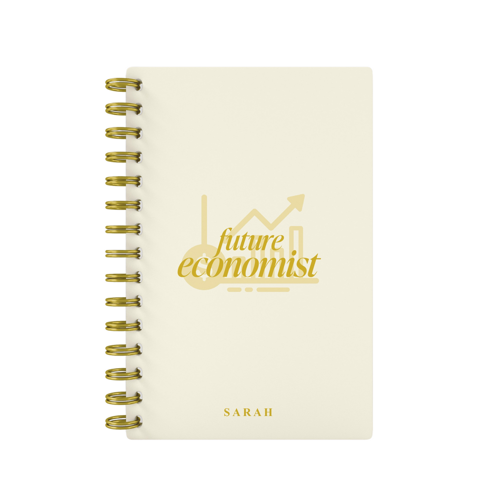 Future Economist - Foil Lined Notebook