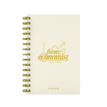 Future Economist - Foil Lined Notebook