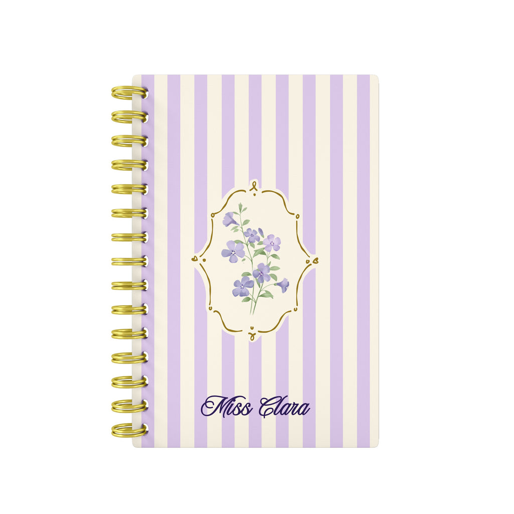 Vintage Flower Purple - Teacher Planner