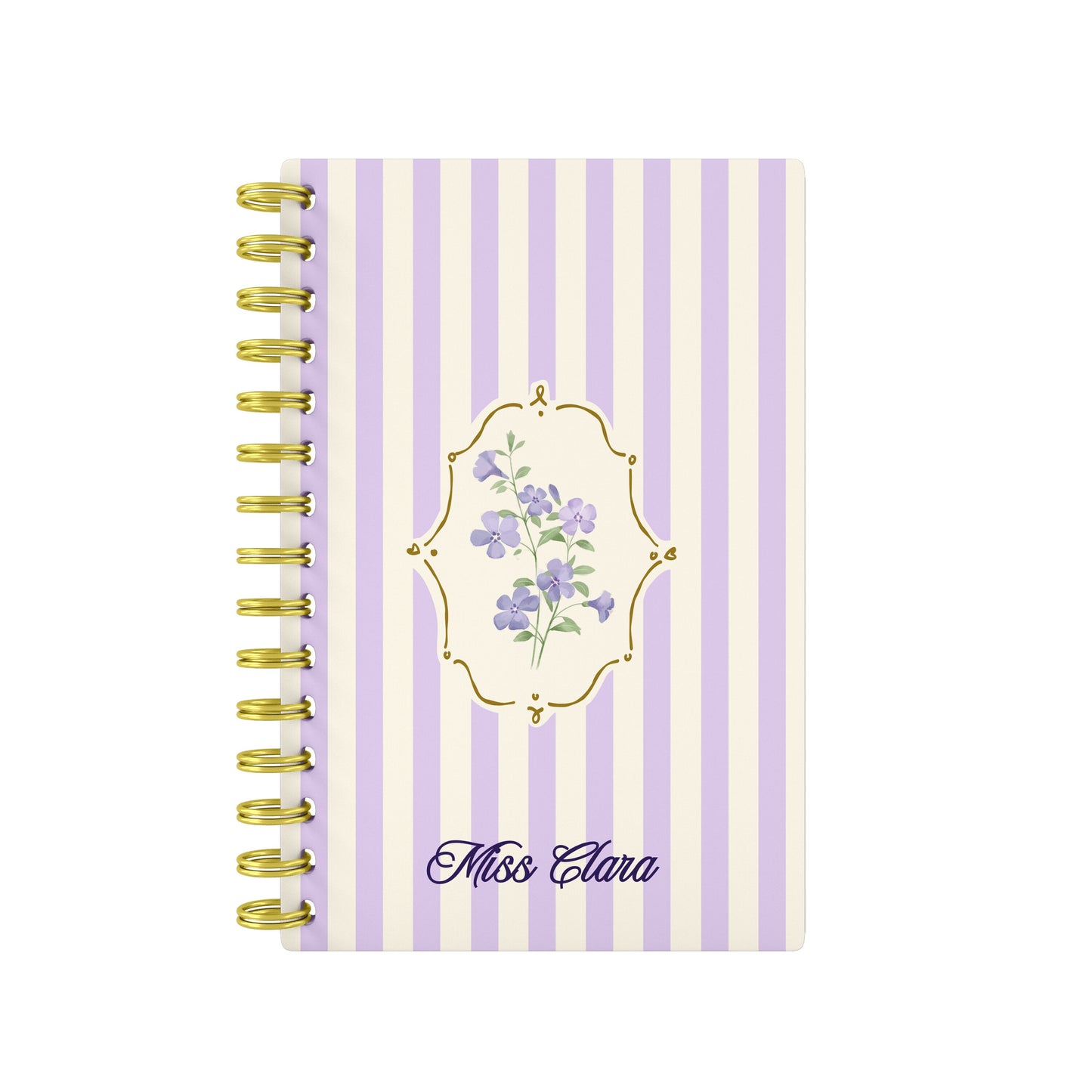 Vintage Flower Purple - Teacher Planner