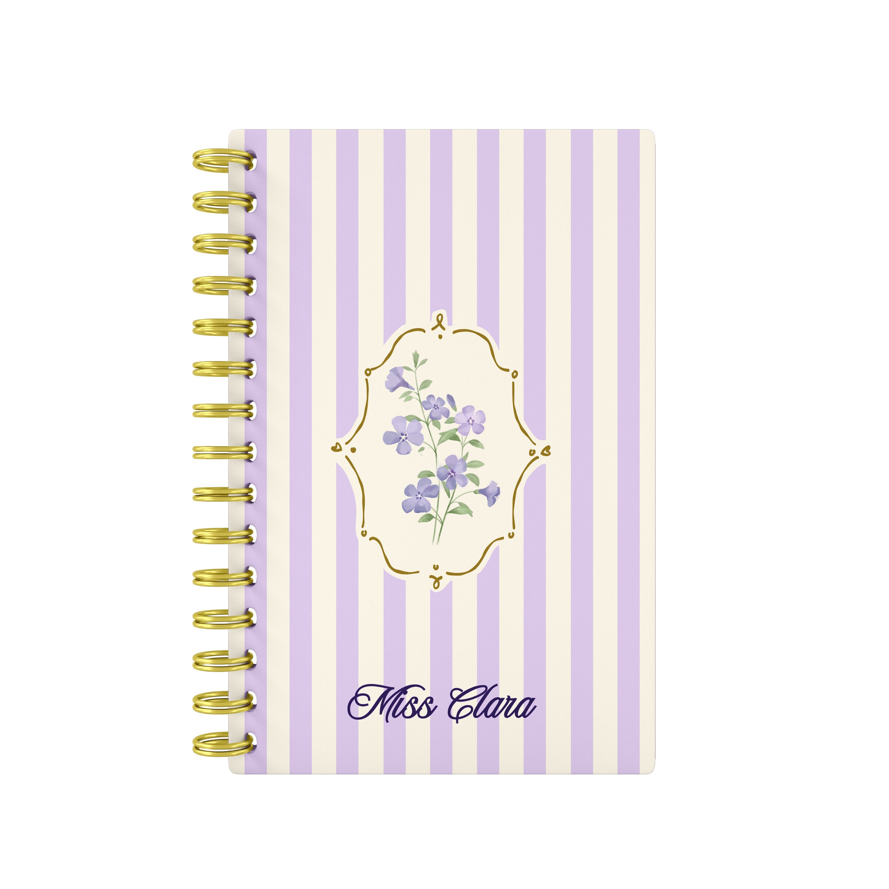 Vintage Flower Purple - Teacher Planner