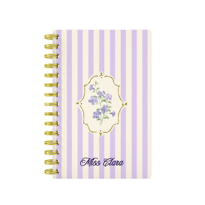 Vintage Flower Purple - Teacher Planner