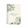 Bouquet White - Teacher Planner