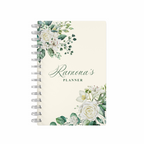 Bouquet White - Teacher Planner