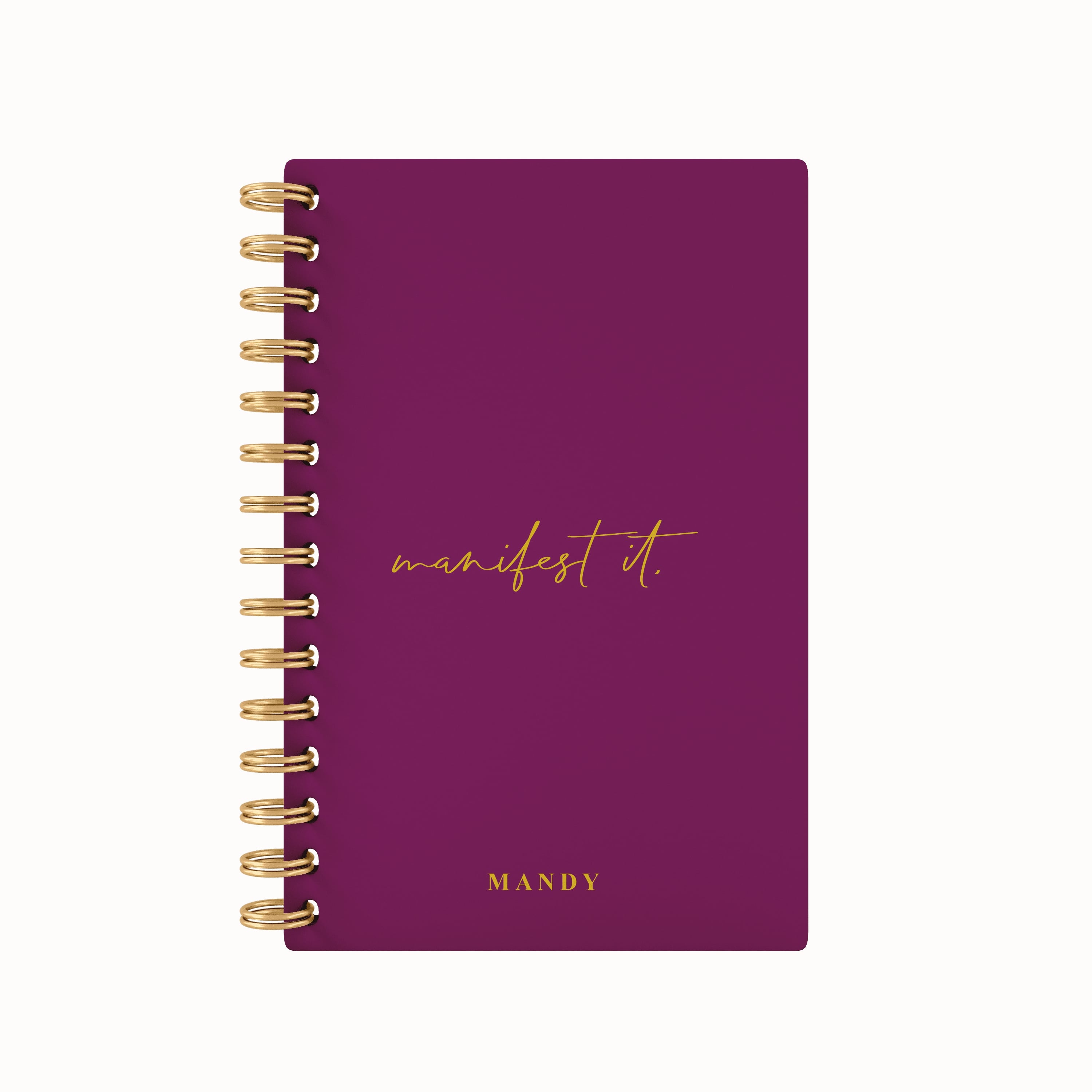 Manifest it Foil 2026 Daily Planner