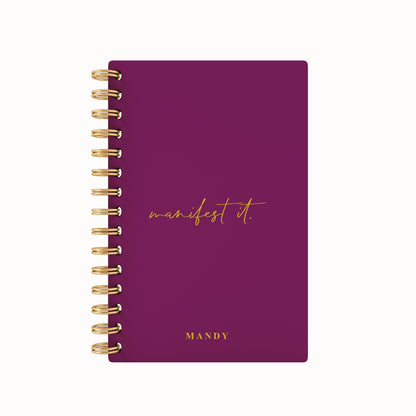Manifest it Foil 2026 Daily Planner