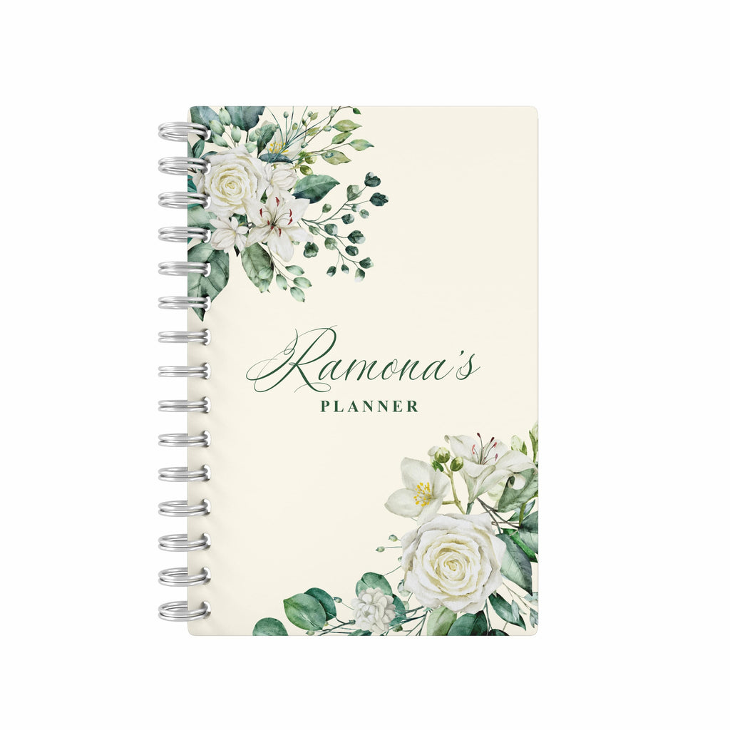 Bouquet 2026 Daily Planner - White