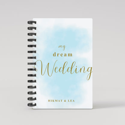 My Dream Wedding Gold Foil Wedding Planner