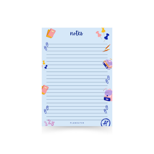 Teacher Notes Notepad