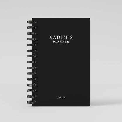 Solid Name 2025 Daily Planner