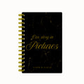Our Story in Pictures ScrapBook - Black Marble