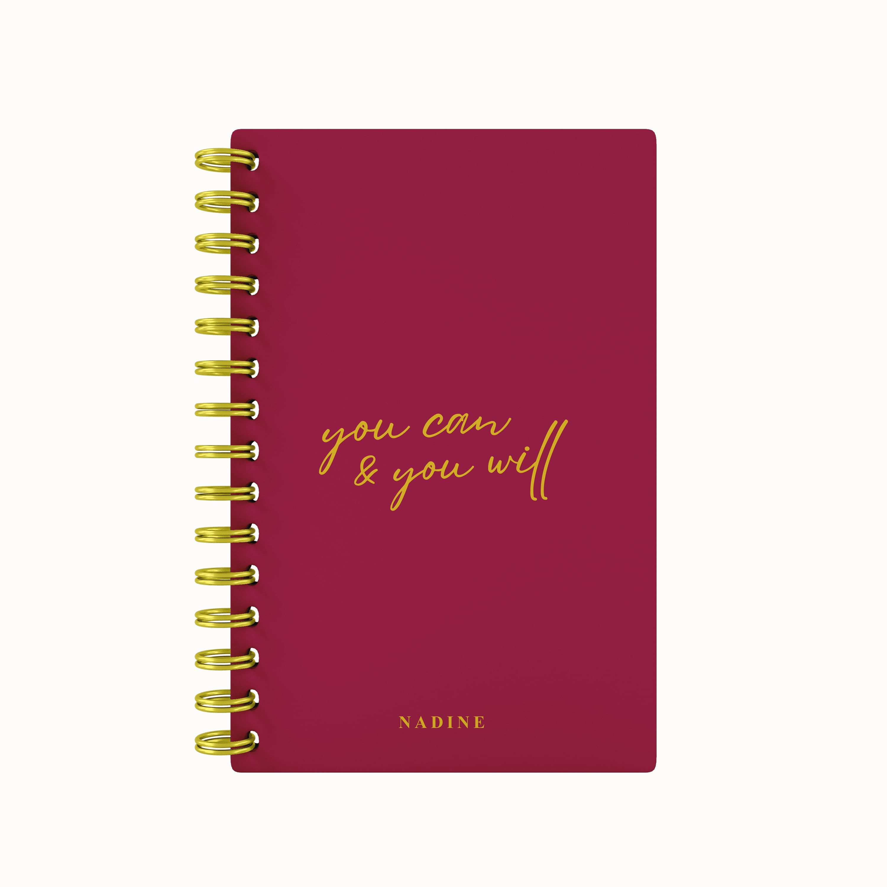 You can & You Will Foil 2026 Weekly Planner