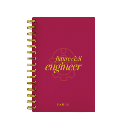 Future Civil Engineer - Foil Lined Notebook