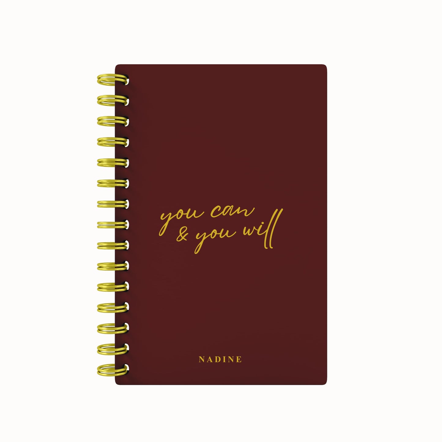 You Can & You Will Foil Undated Daily Planner