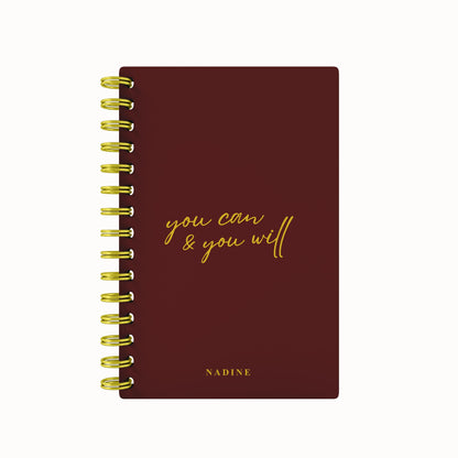 You Can & You Will Foil 2026 Desk Planner