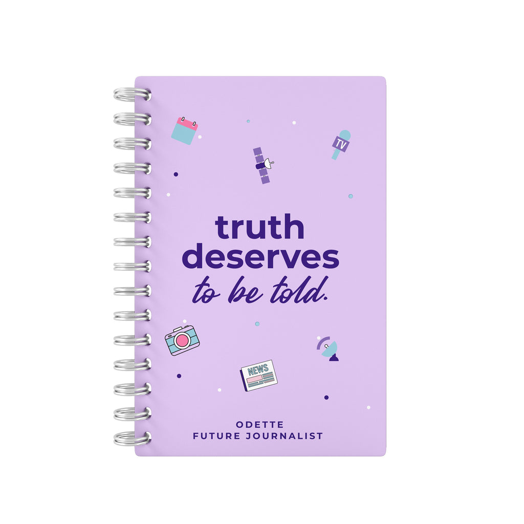Future Journalist Quote - Student Planner
