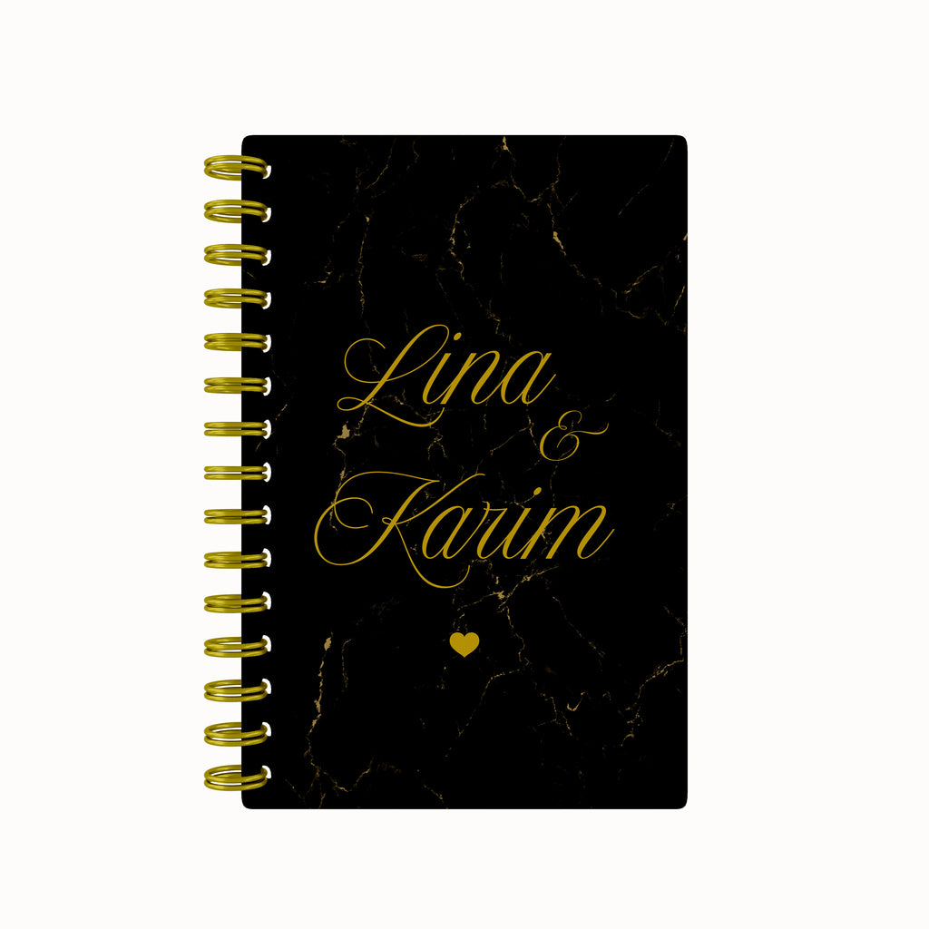 Names ScrapBook - Black Marble