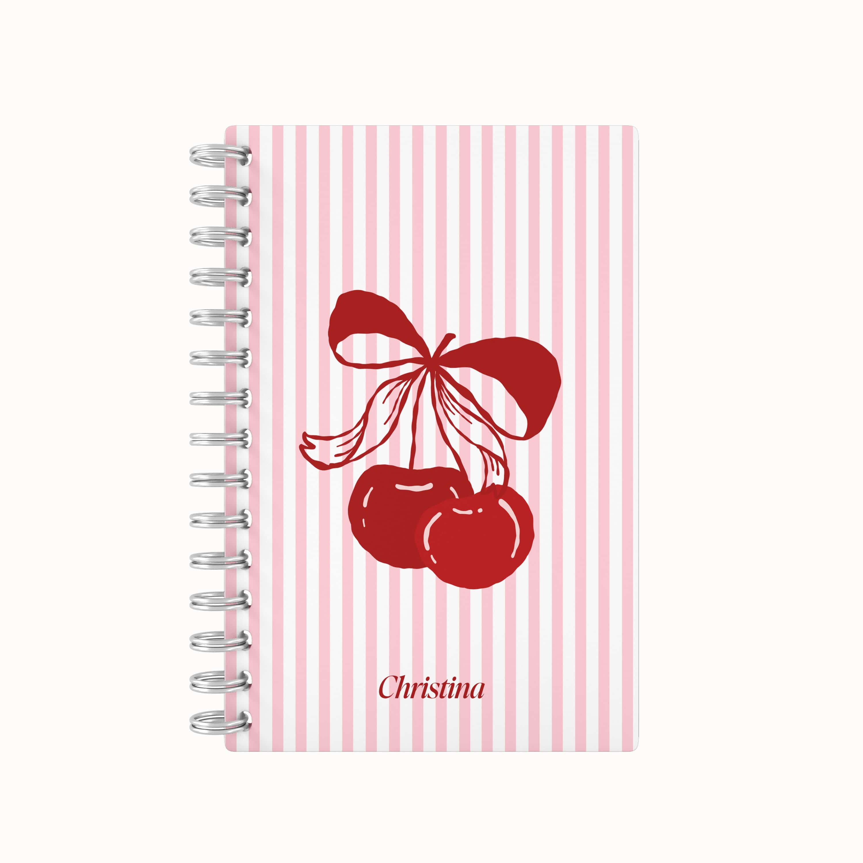Cherry 2026 Desk Planner - Pink