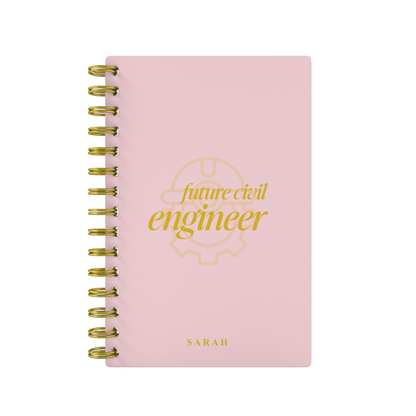 Future Civil Engineer - Foil Lined Notebook
