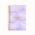 Clouds Name Purple - Foil 2026 Daily Planner