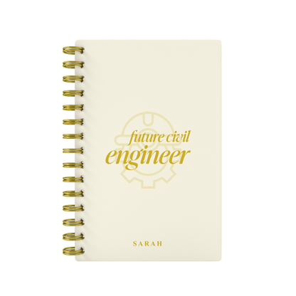 Future Civil Engineer - Foil Lined Notebook