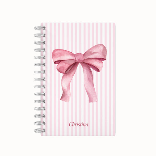 Pink Bow 2026 Weekly Planner - Pink