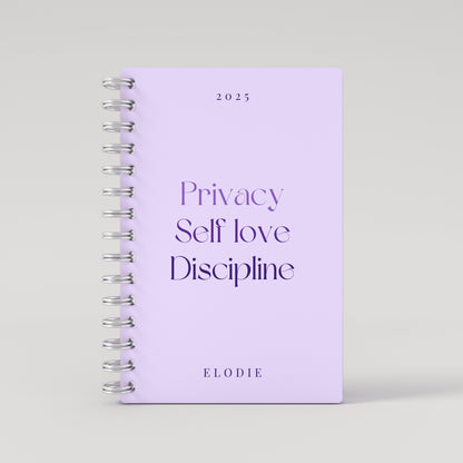 Principles 2025 Weekly Planner