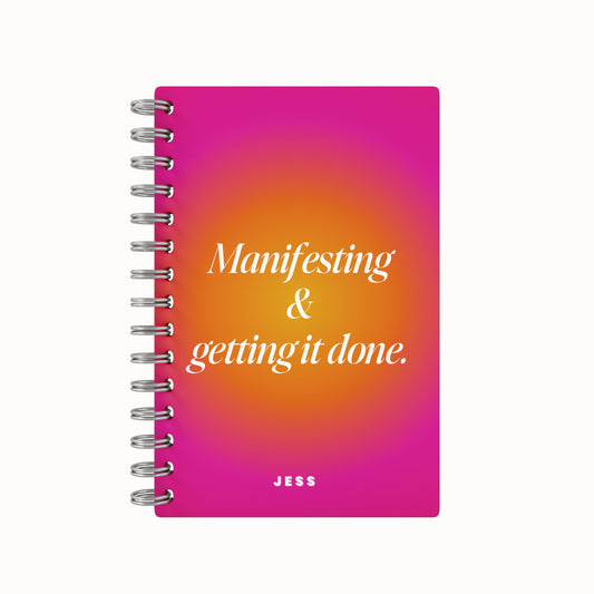 Manifesting 2026 Desk Planner - Gradient Malibu
