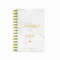 Forever & Ever ScrapBook - White Marble