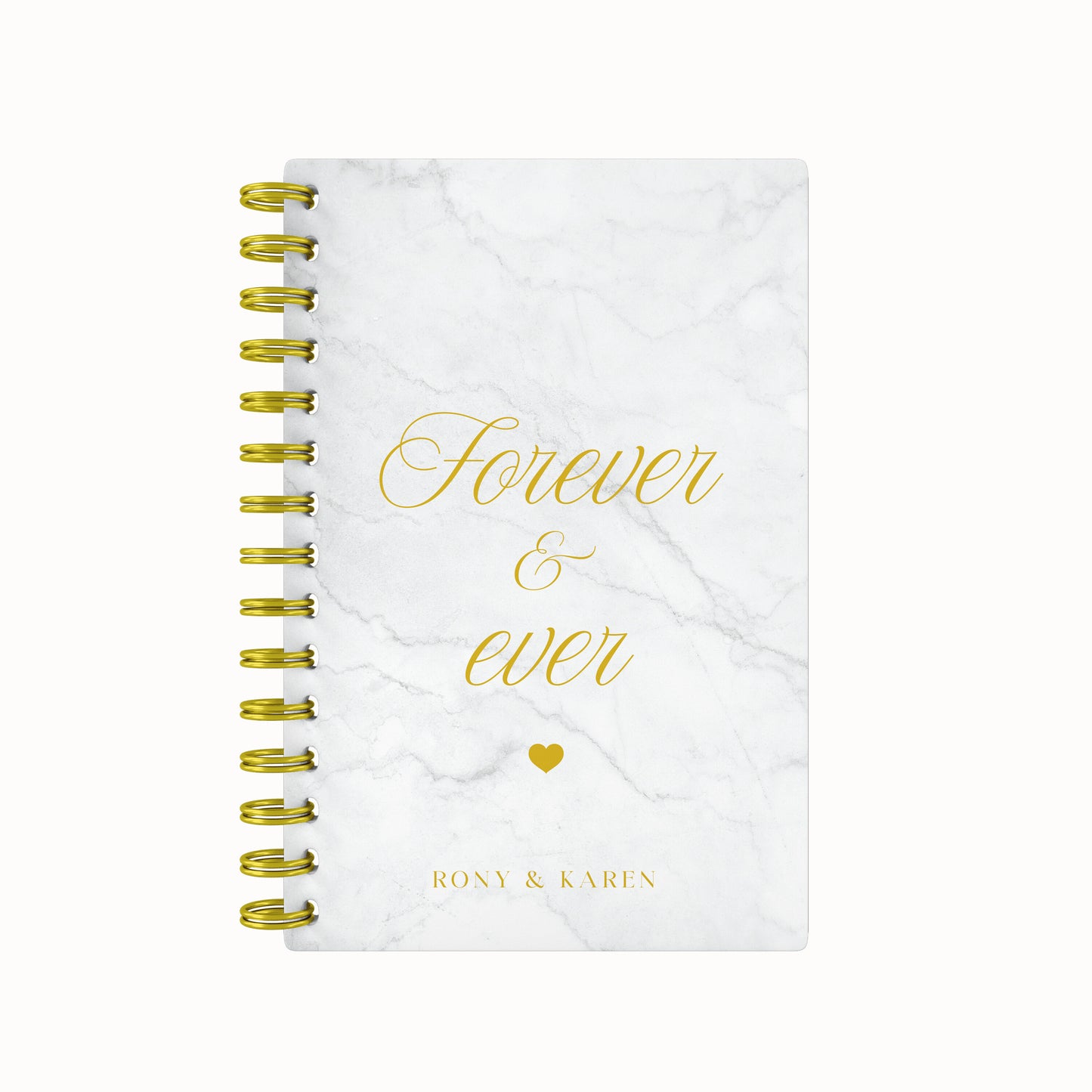 Forever & Ever ScrapBook - White Marble