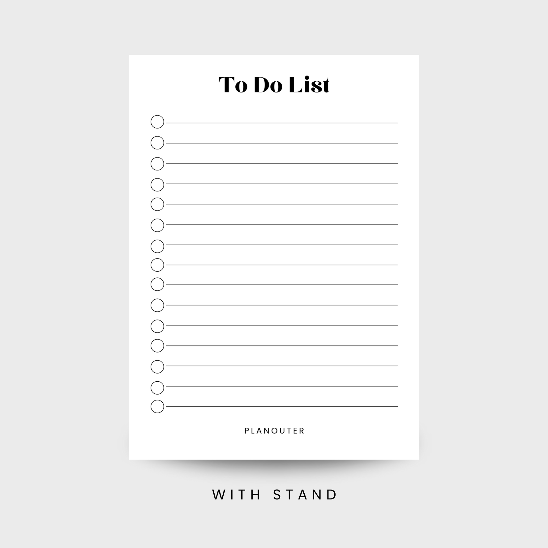 ToDo List - Acrylic Board