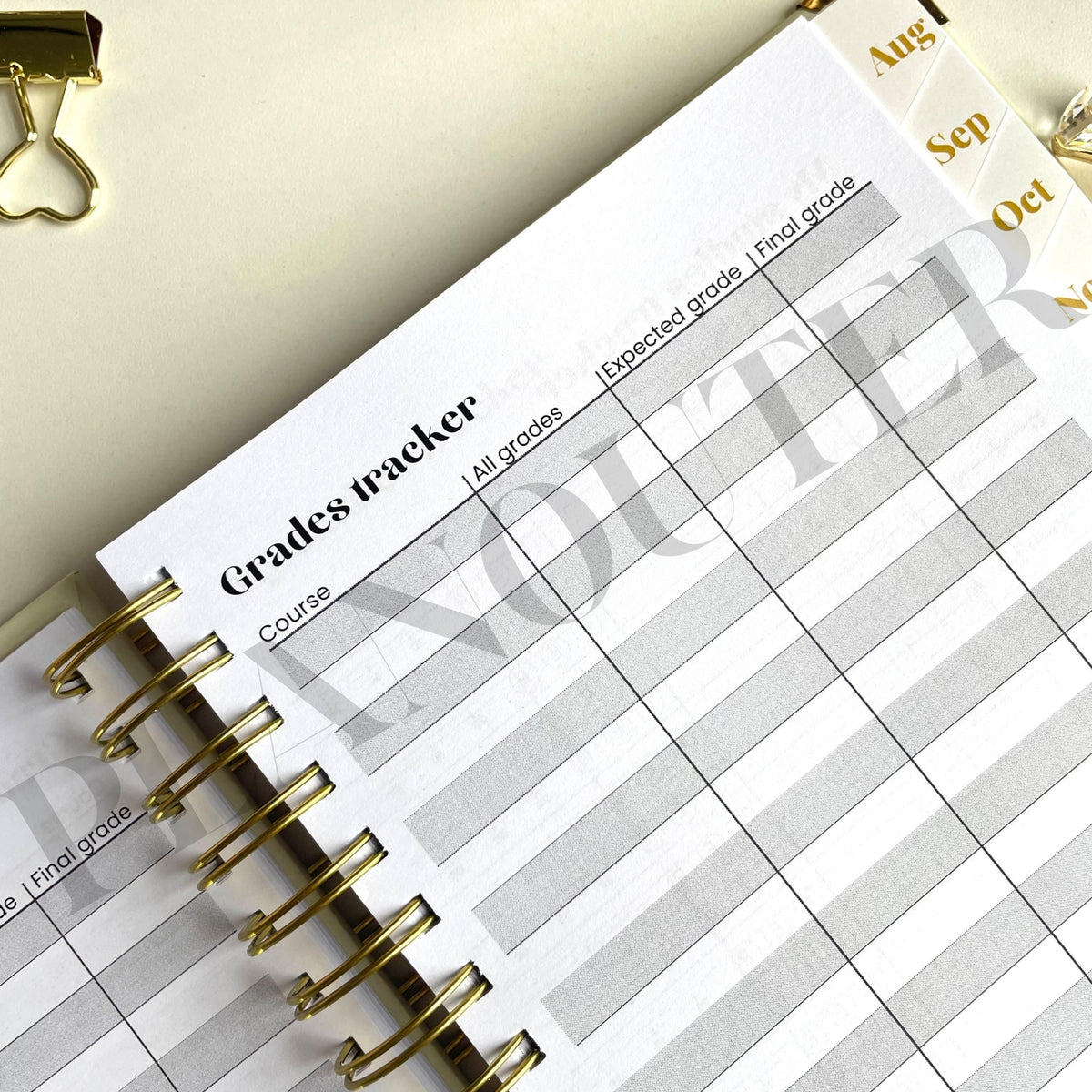 Any Name - Foil Student Planner
