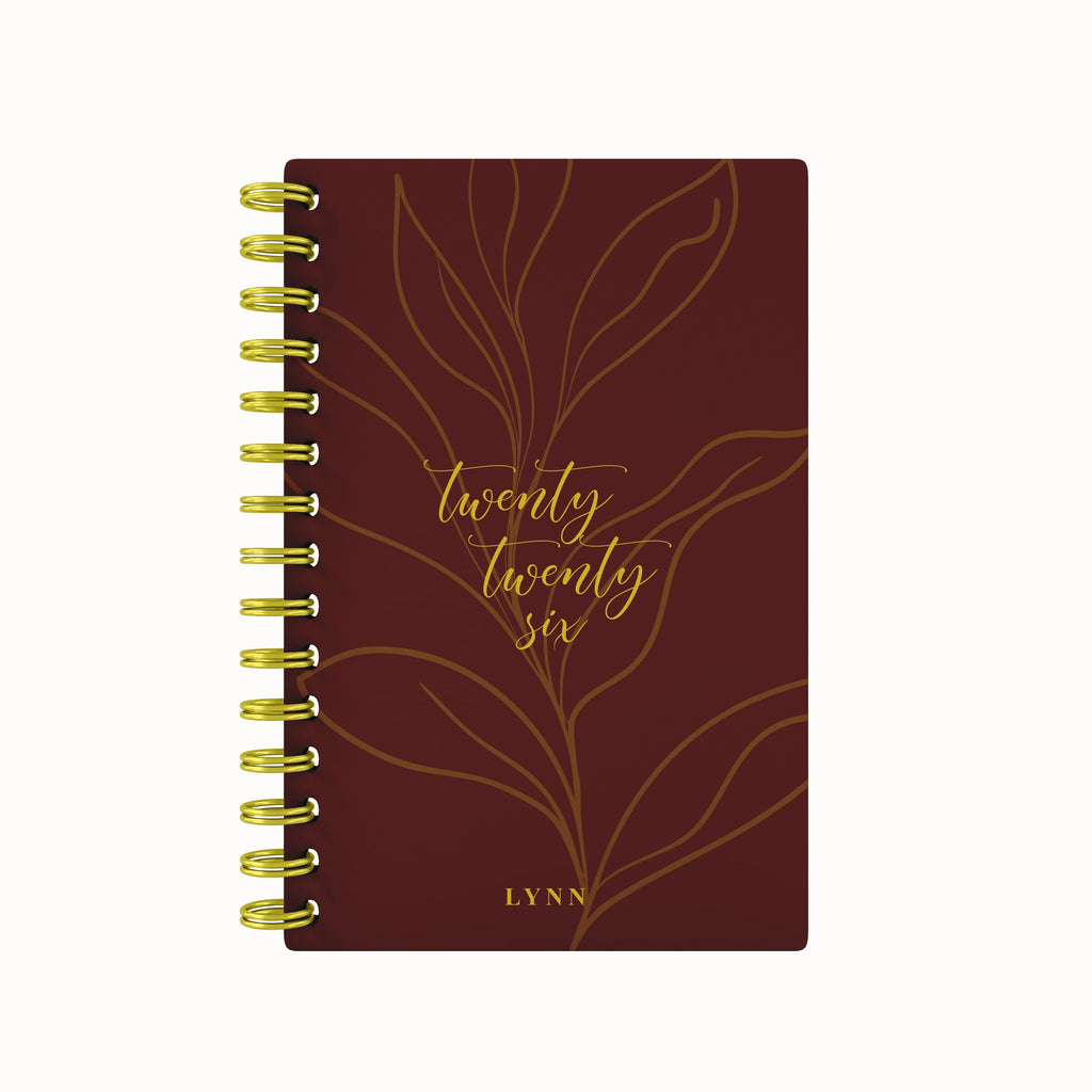 Blooming Foil 2026 Daily Planner