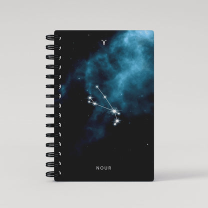 Aqua Universe Zodiac Sign 2025 Daily Planner