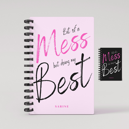 Best Mess Lined Notebook