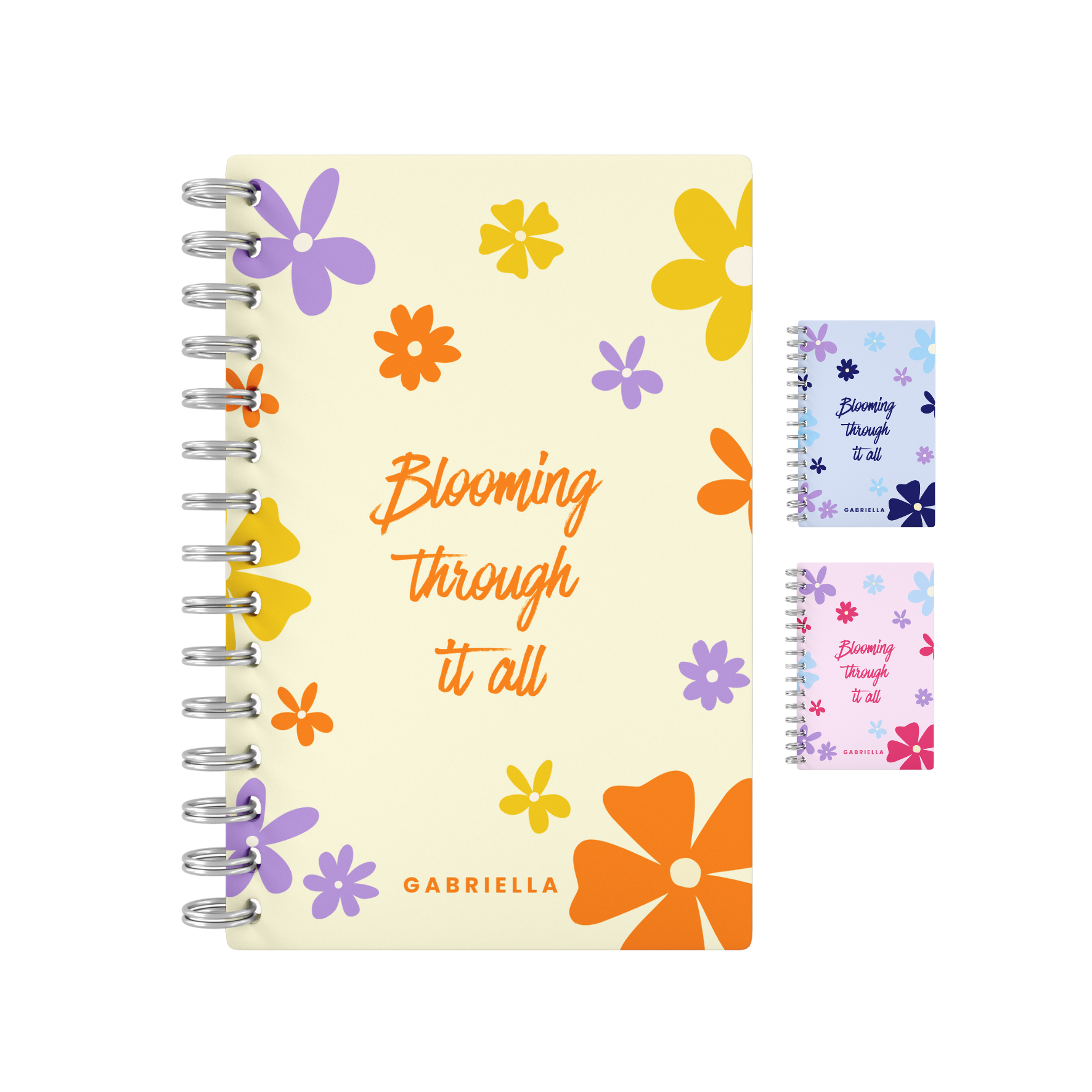 Blooming Through It All 2026 Desk Planner