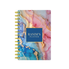 Blue Pink Marble - Teacher Planner