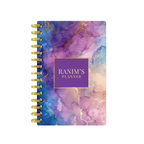 Blue Purple Marble - Teacher Planner