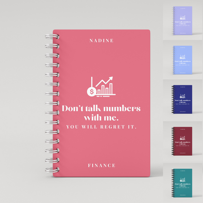 Don't Talk Numbers - Student Planner