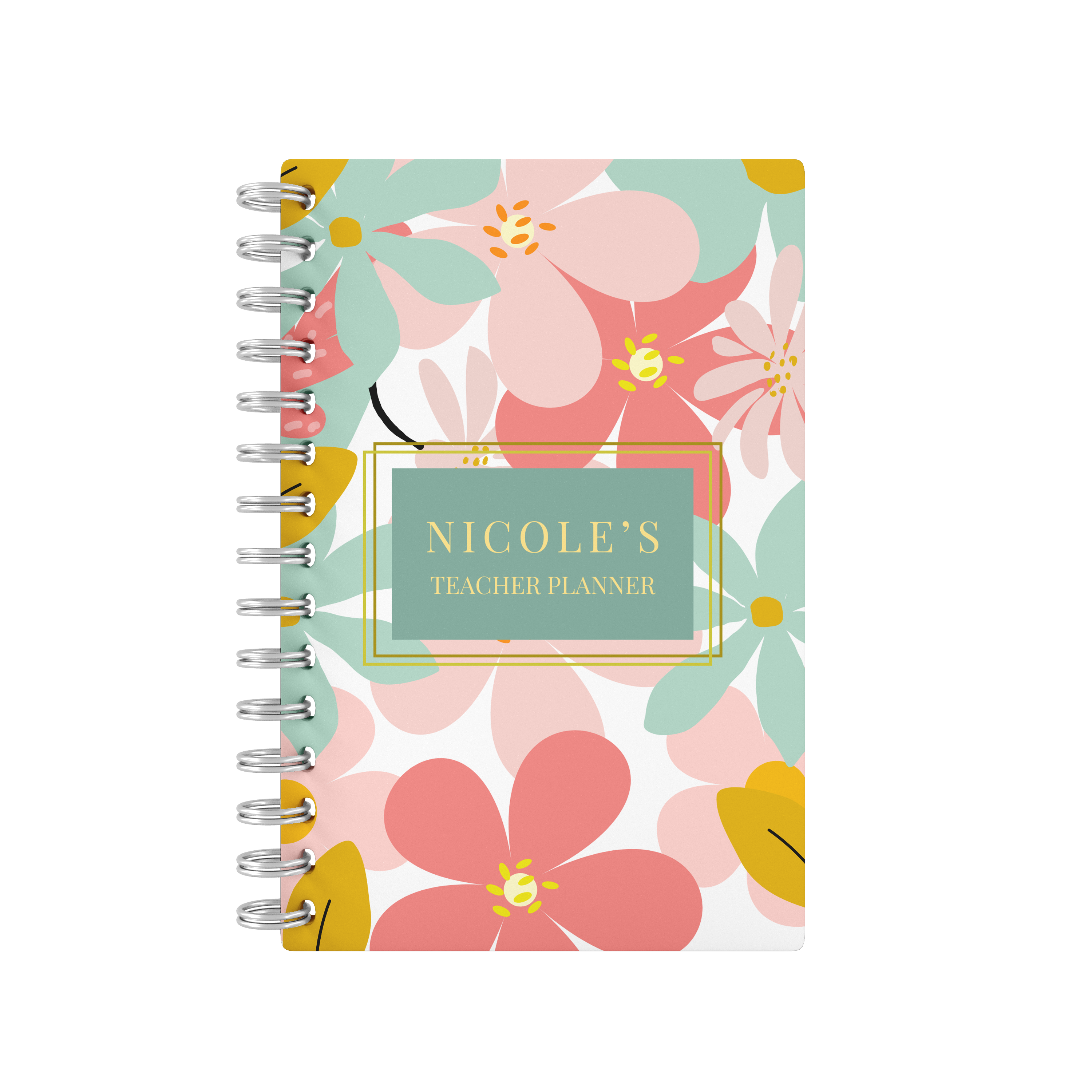 Floral - Teacher Planner