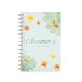 Green Flowers - Teacher Planner