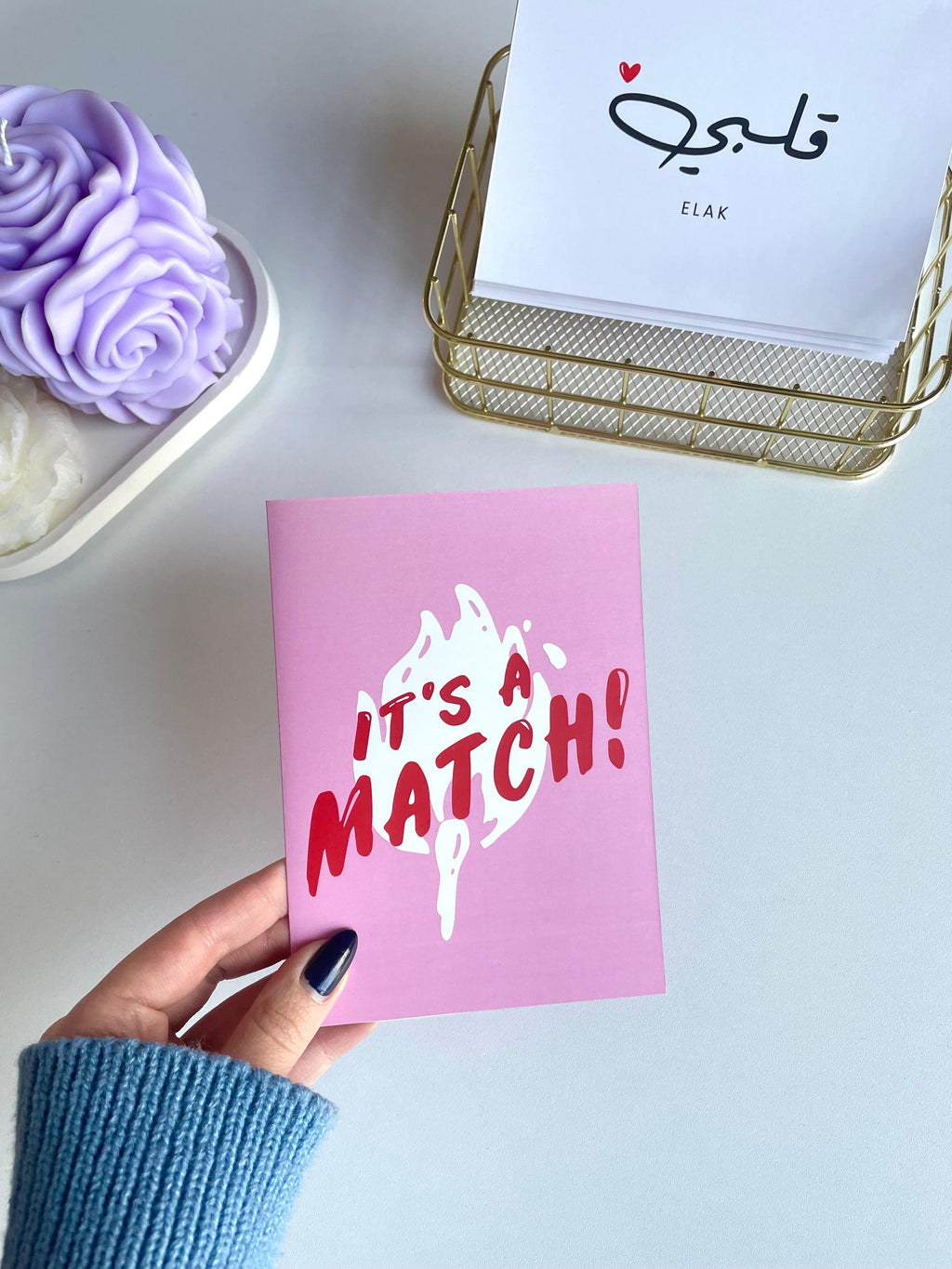 It's a Match - Greeting Card