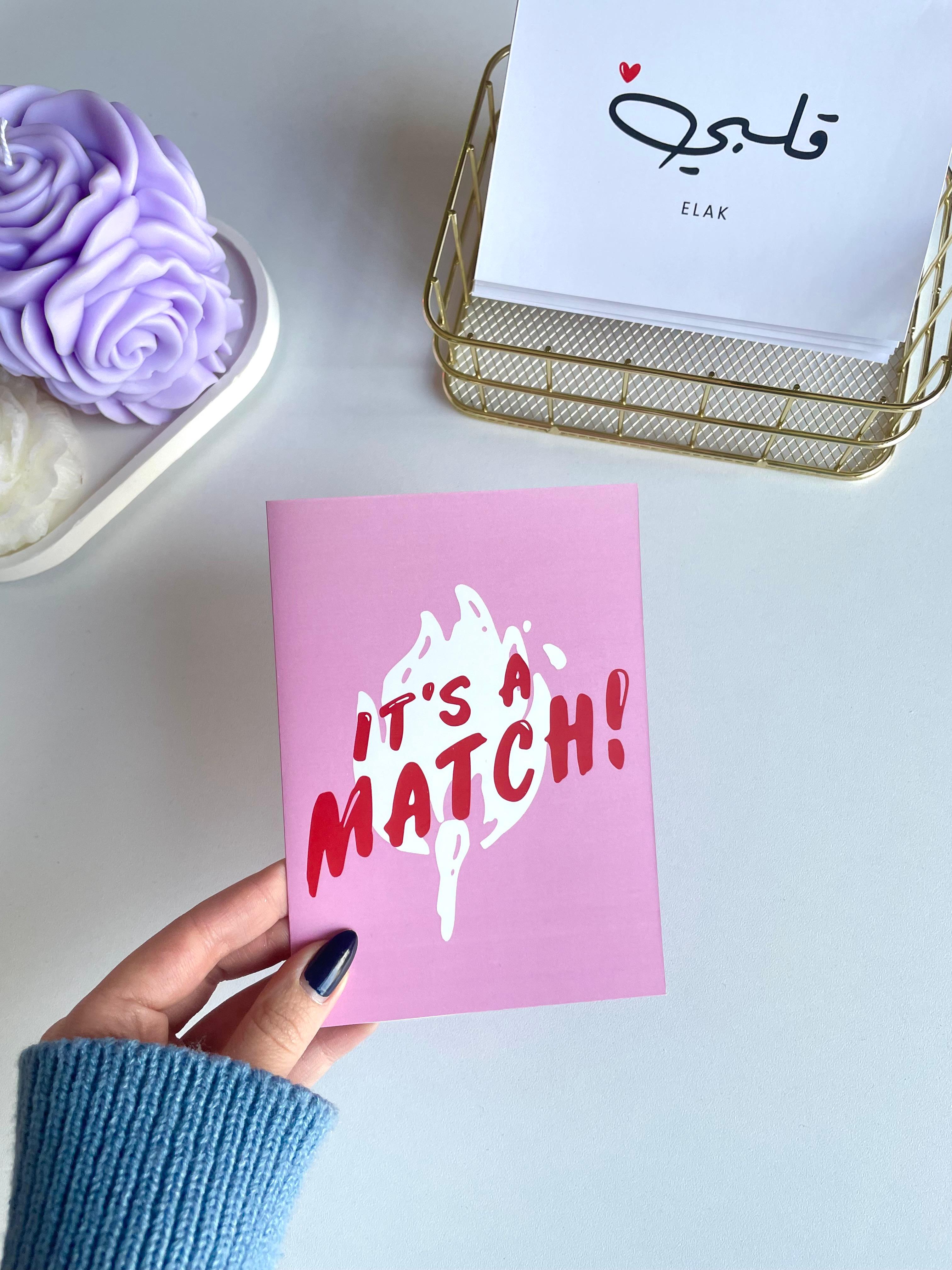 It's a Match - Greeting Card